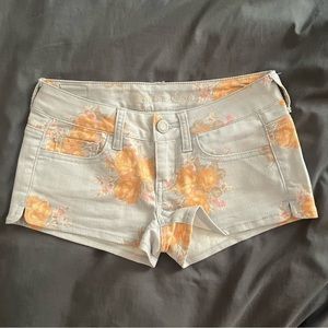 American Eagle Stretch Floral Shorts
